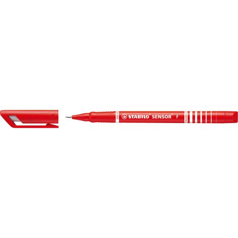 Cienkopis Stabilo Sensor 0.3mm, Czerwony